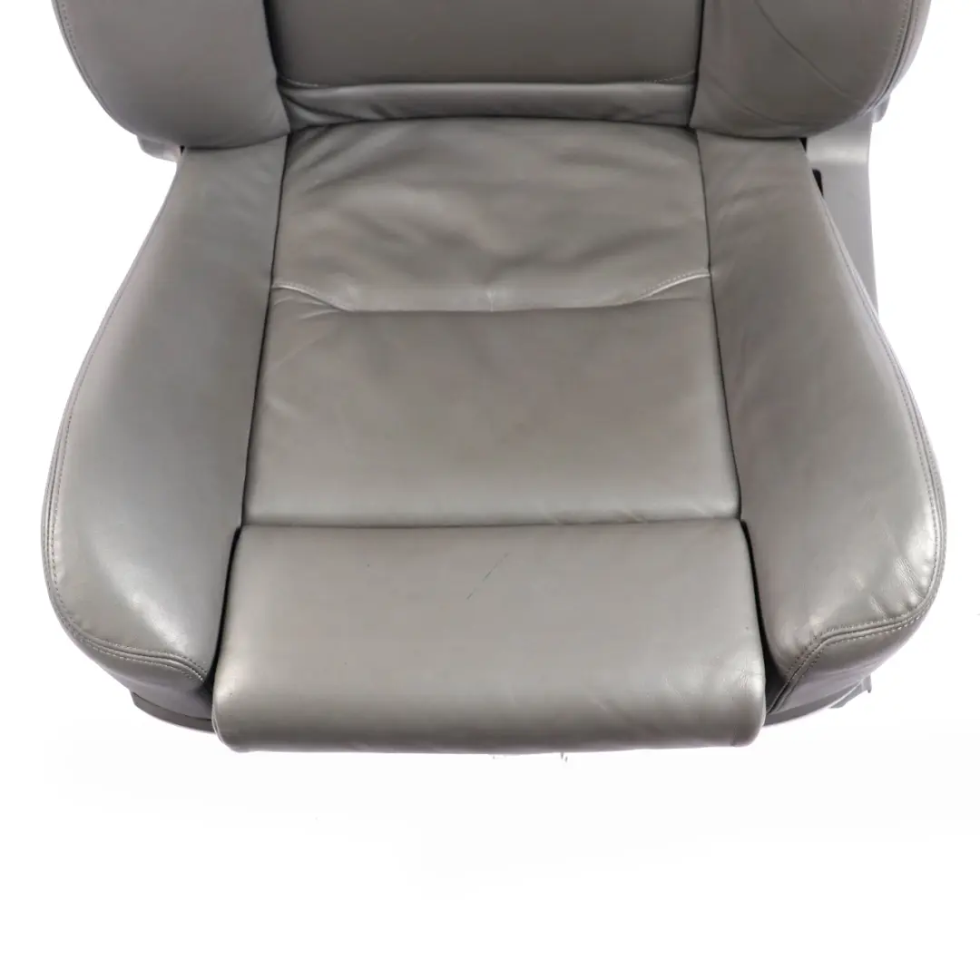 Front Seat BMW E65 Left N/S M-Sport Flannel Grey Leather Pearl Memory Interior to with Part number 7115758 Front Seat BMW E65 Left N/S M-Sport Flannel Grey Leather Pearl Memory Interior - SKU rhd-7115758-1 - Part number 7115758