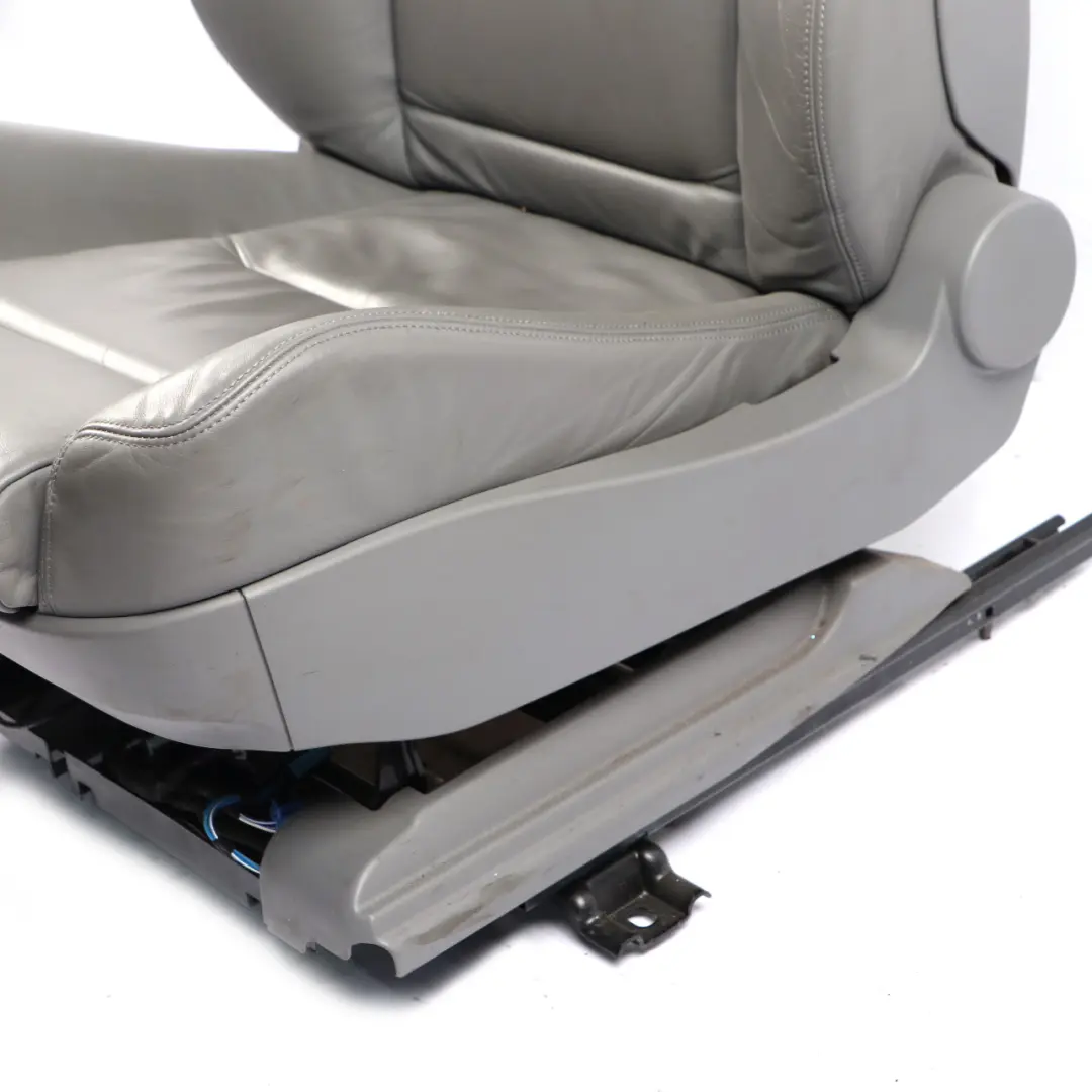 Front Seat BMW E65 Left N/S M-Sport Flannel Grey Leather Pearl Memory Interior to with Part number 7115758 Front Seat BMW E65 Left N/S M-Sport Flannel Grey Leather Pearl Memory Interior - SKU rhd-7115758-1 - Part number 7115758