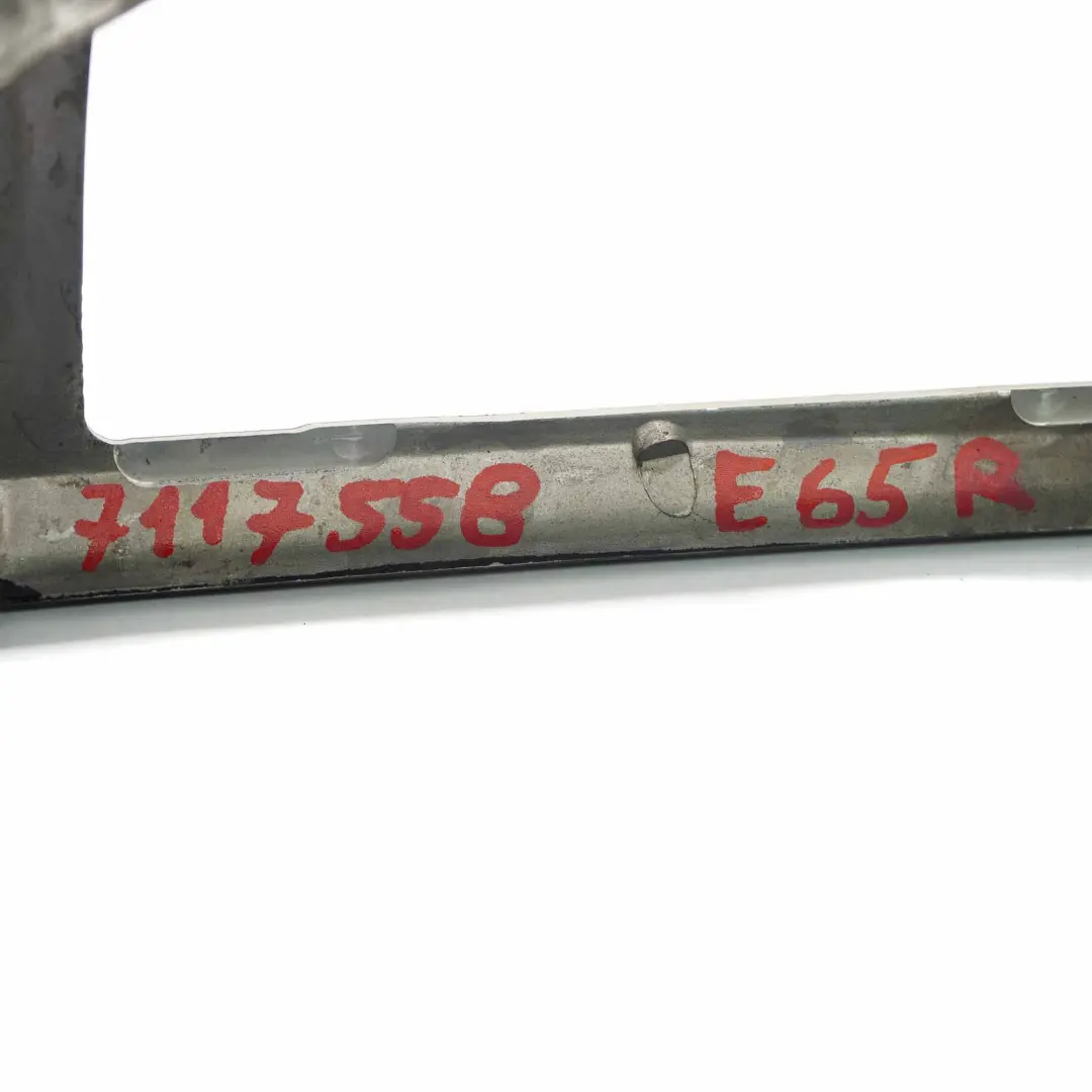 Dashboard Cover Wood Panel Trim Right O/S Vavona Grau Grey to BMW E65 E66 with Part number 7117558 BMW E65 E66 Dashboard Cover Wood Panel Trim Right O/S Vavona Grau Grey - SKU rhd-7117558 - Part number 7117558