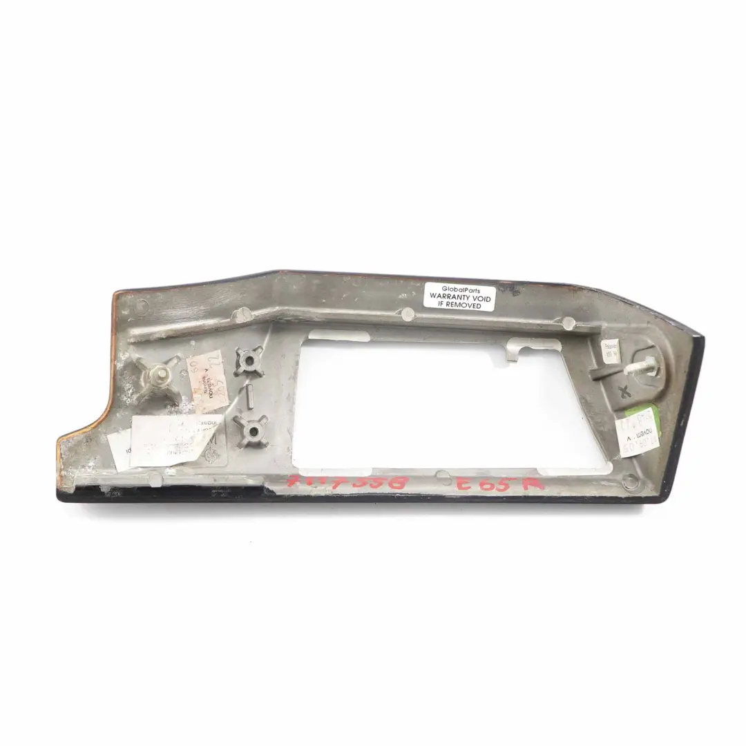 BMW E65 E66 Dashboard Cover Wood Panel Trim Right O/S Vavona Grau Grey - SKU rhd-7117558 - Part number 7117558