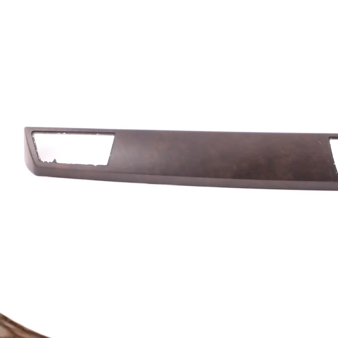 BMW E65 E66 Dashboard Cover Wood Panel Trim Left N/S Vavona Grau Grey - SKU rhd-7117562 - Part number 7117562