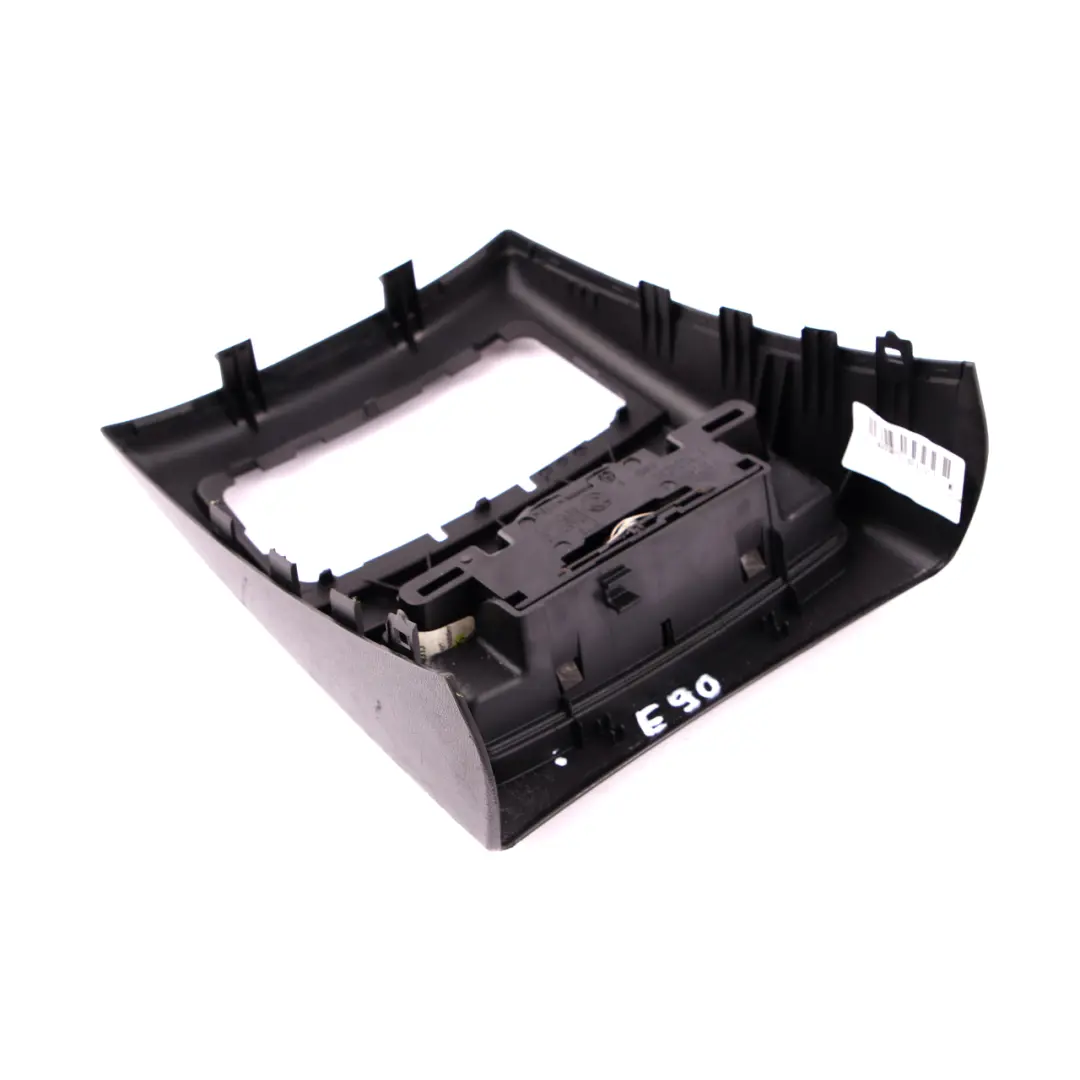 BMW 3 Series E90 E91 Covering Cover Rear Trim Centre Console Black - SKU rhd-7118049 - Part number 7118049