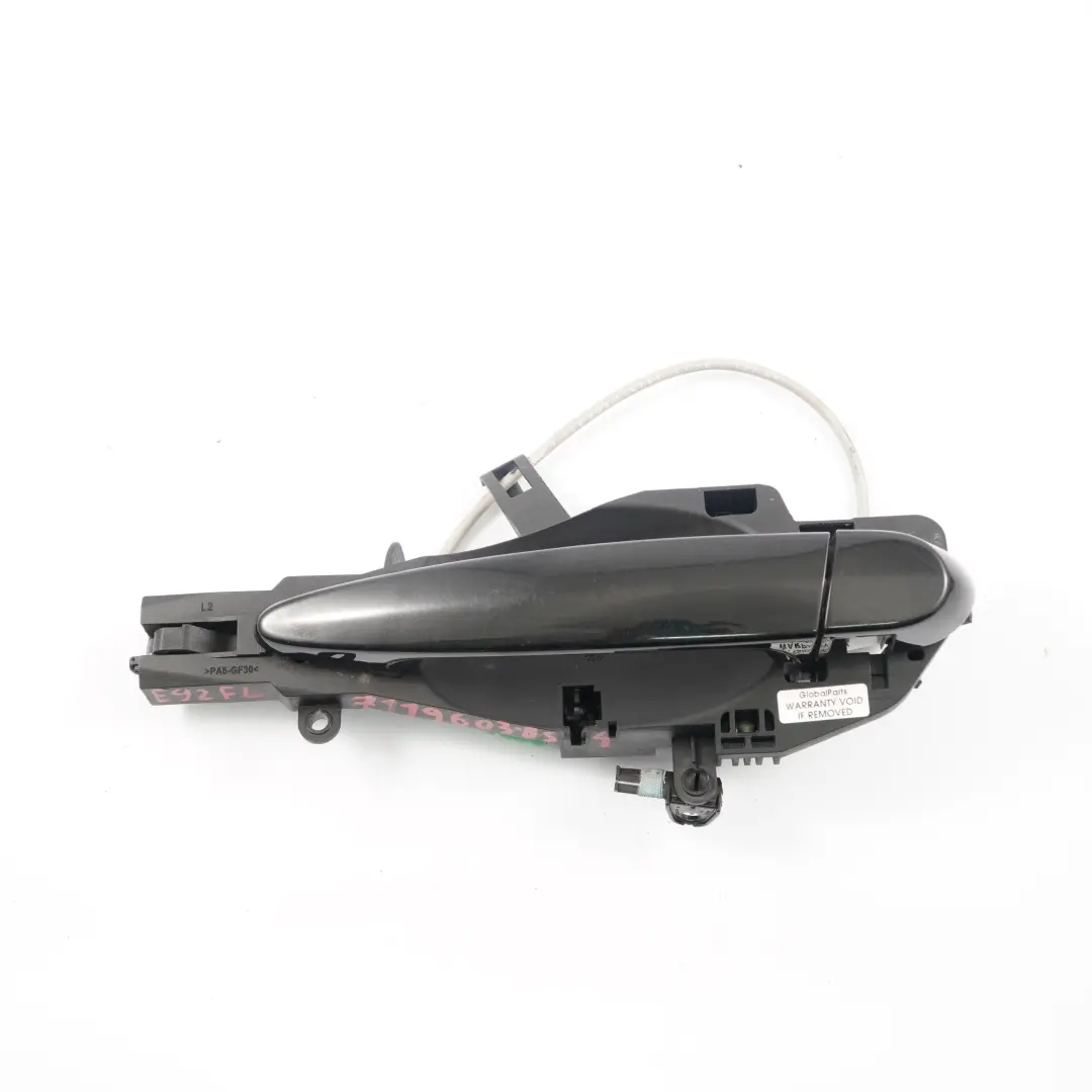  Grab Handle Door BMW E92 E93 4 Front Left N/S Outside Black Sapphire 475 - SKU rhd-7119603-BS4 - Part number 7059971