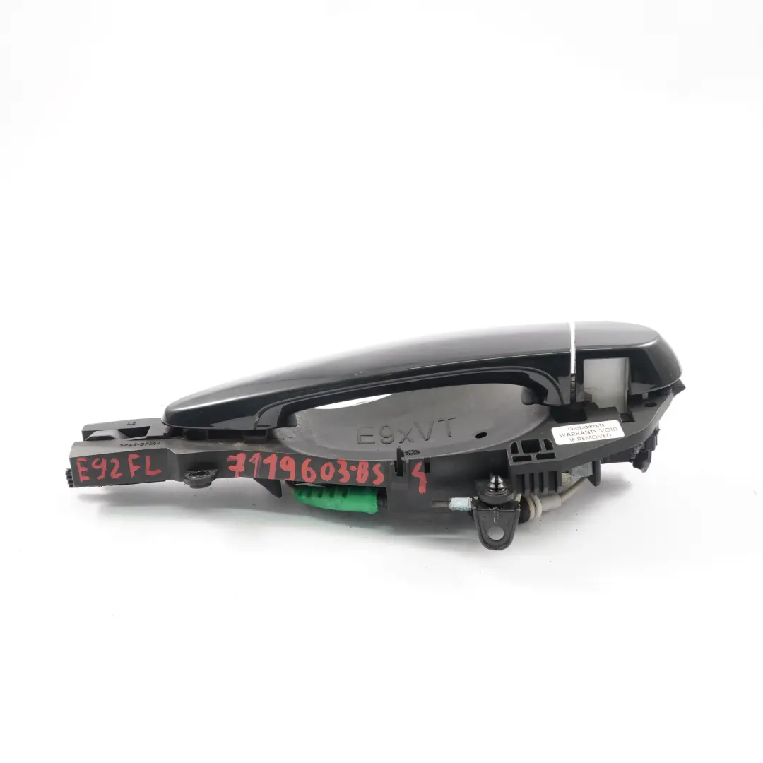 Grab Handle Door BMW E92 E93 4 Front Left N/S Outside Black Sapphire 475 - SKU rhd-7119603-BS4 - Part number 7059971