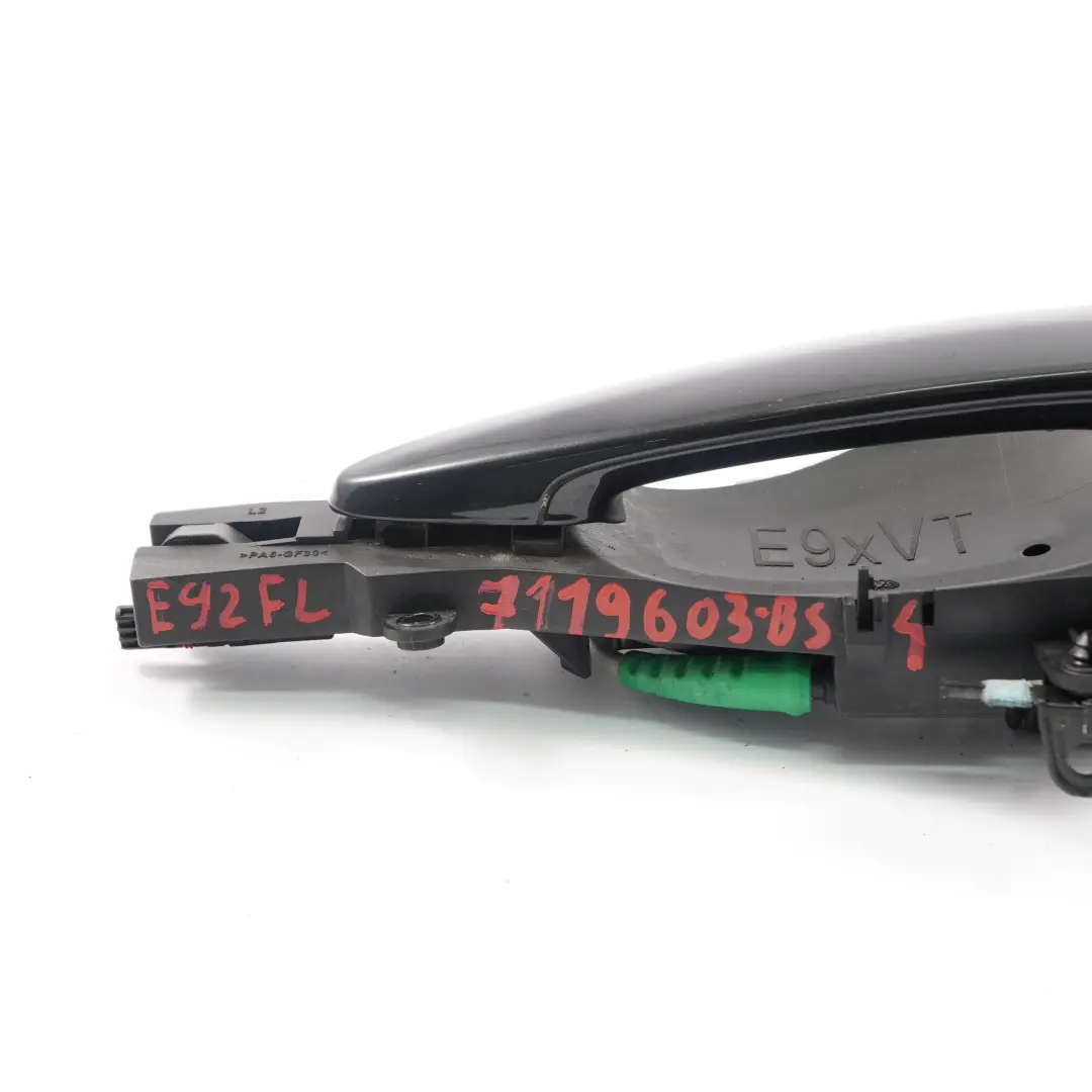  Grab Handle Door BMW E92 E93 4 Front Left N/S Outside Black Sapphire 475 - SKU rhd-7119603-BS4 - Part number 7059971