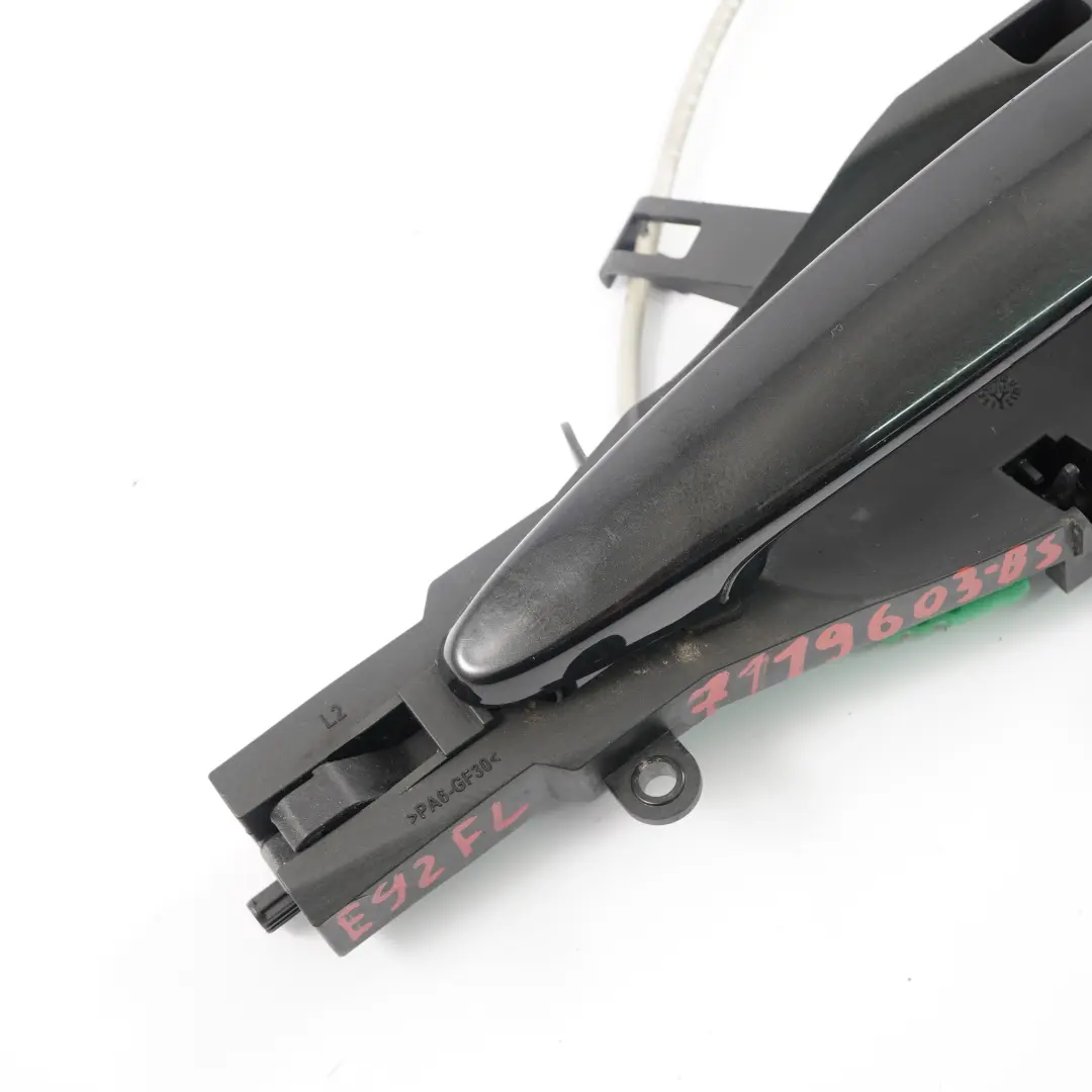  Grab Handle Door BMW E92 E93 4 Front Left N/S Outside Black Sapphire 475 - SKU rhd-7119603-BS4 - Part number 7059971