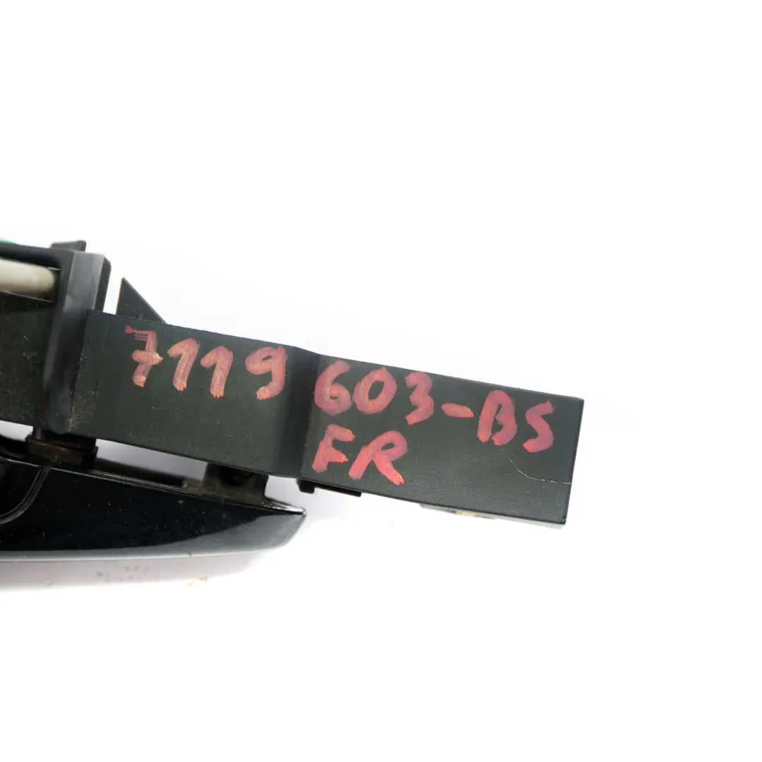 BMW 3 Series E92 E93 Complete Front Right Grab Handle O/S Black Sapphire 475 - SKU rhd-7119603-BS - Part number 7059971