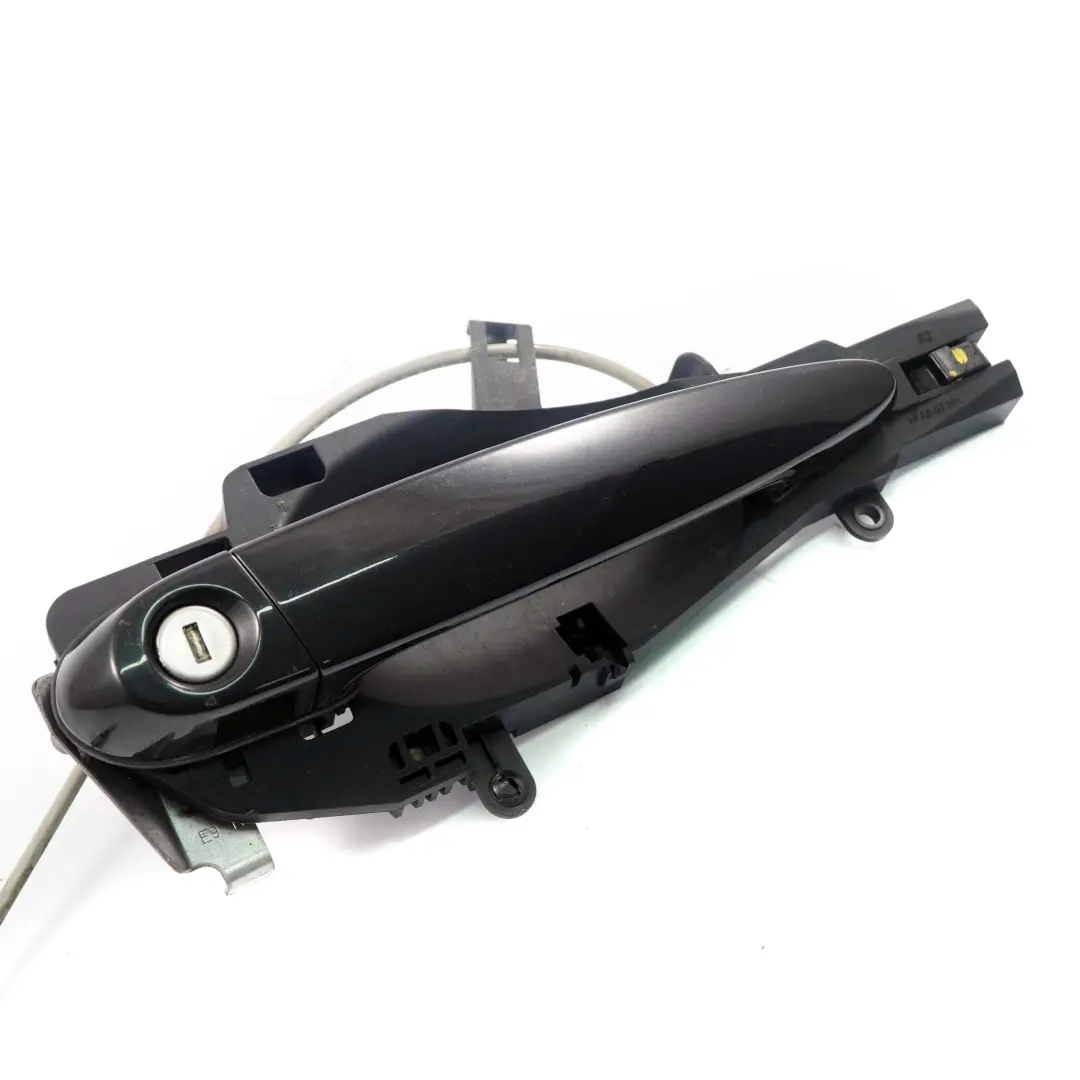 Complete Front Right Grab Handle O/S Black Sapphire 475 to BMW 3 Series E92 E93 with Part number 7059971 BMW 3 Series E92 E93 Complete Front Right Grab Handle O/S Black Sapphire 475 - SKU rhd-7119603-BS - Part number 7059971