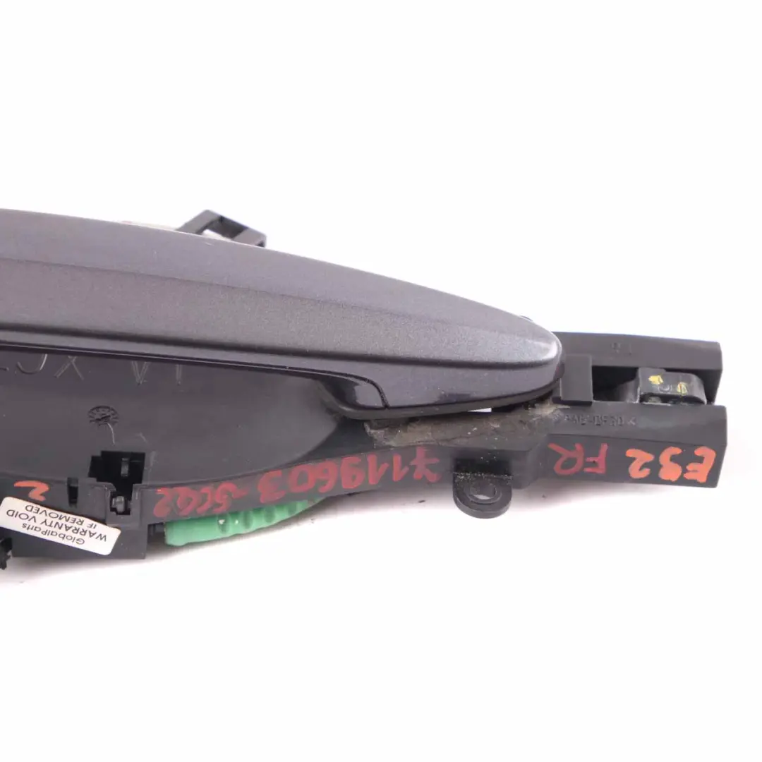 Grab Handle BMW E92 E93 3 Front Right Door O/S Spacegrau Space Grey Metallic A52 to with Part number 7119603 Grab Handle BMW E92 E93 3 Front Right Door O/S Spacegrau Space Grey Metallic A52 - SKU rhd-7119603-SCG3 - Part number 7119603