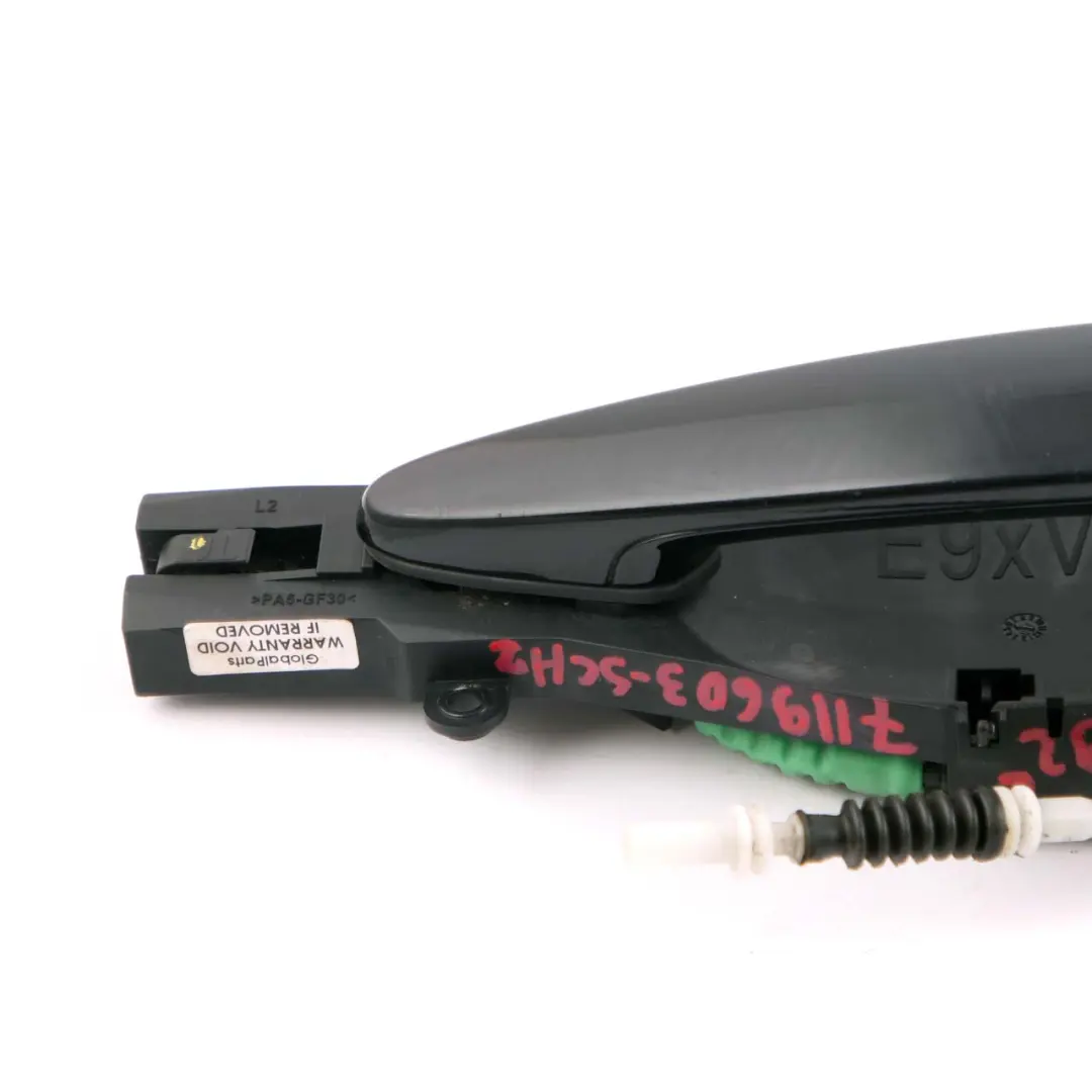 BMW E92 Grab Handle Door Front Left N/S Schwarz 2 Black 668 - SKU rhd-7119603-SCH1 - Part number 7119603