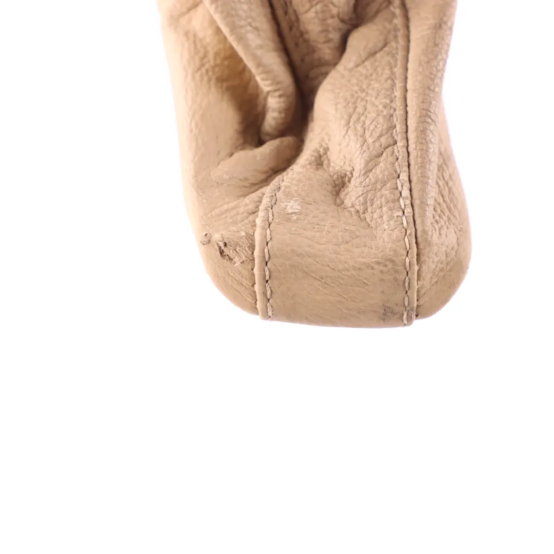 Leather Handbreak Handle Lever Cover Beige to BMW E60 E61 with Part number 7121033 BMW E60 E61 Leather Handbreak Handle Lever Cover Beige - SKU rhd-7121033-1 - Part number 7121033