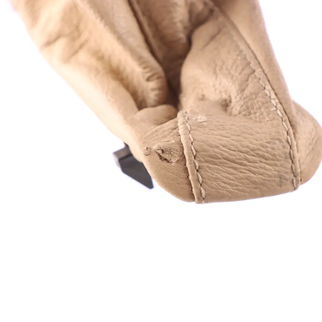 Leather Handbreak Handle Lever Cover Beige to BMW E60 E61 with Part number 7121033 BMW E60 E61 Leather Handbreak Handle Lever Cover Beige - SKU rhd-7121033-1 - Part number 7121033