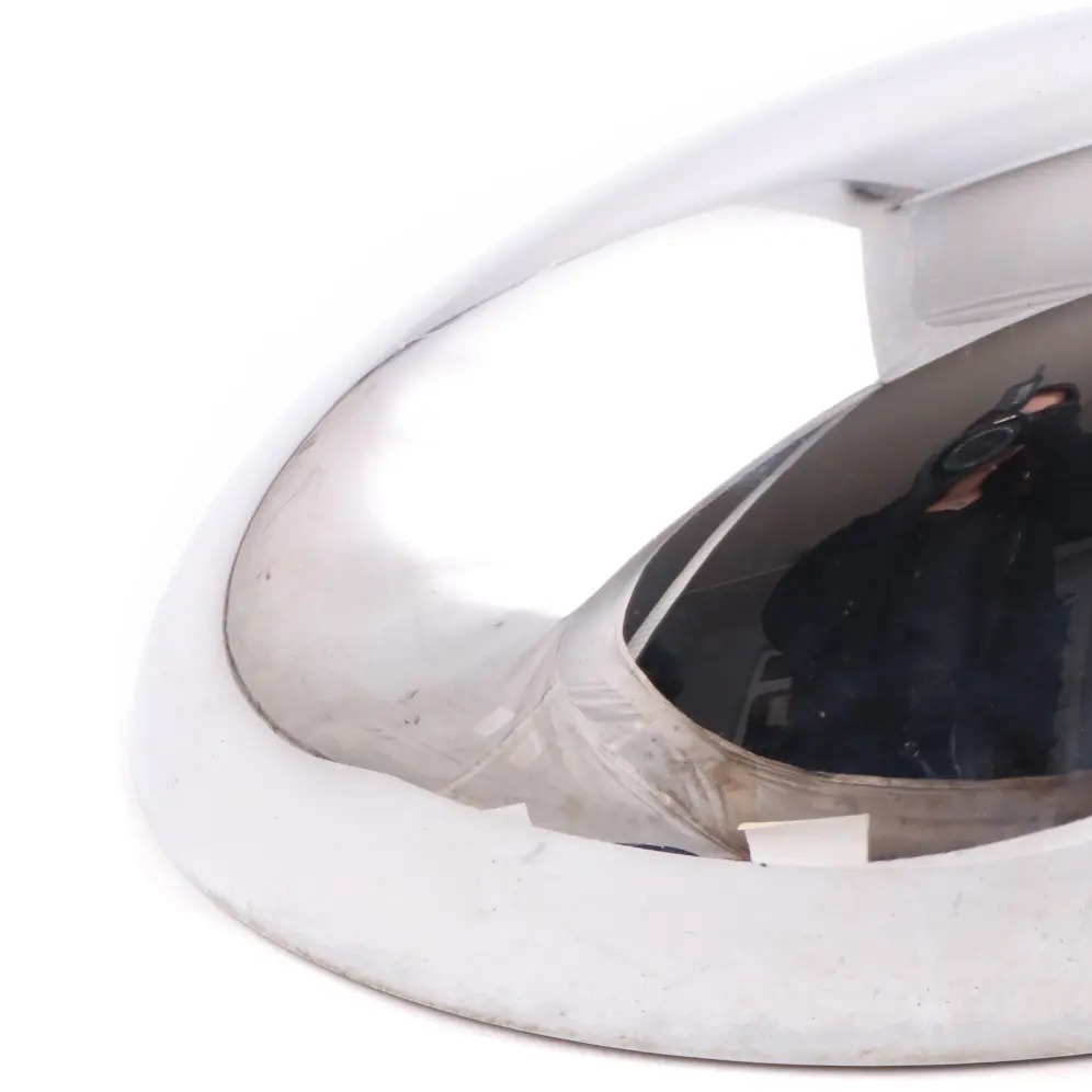 Cap Casing Right O/S Mirror Wing Chrome to Mini Cooper R50 R52 R53 Cover with Part number 7123296 Mini Cooper R50 R52 R53 Cover Cap Casing Right O/S Mirror Wing Chrome - SKU rhd-7123296-CHR - Part number 7123296