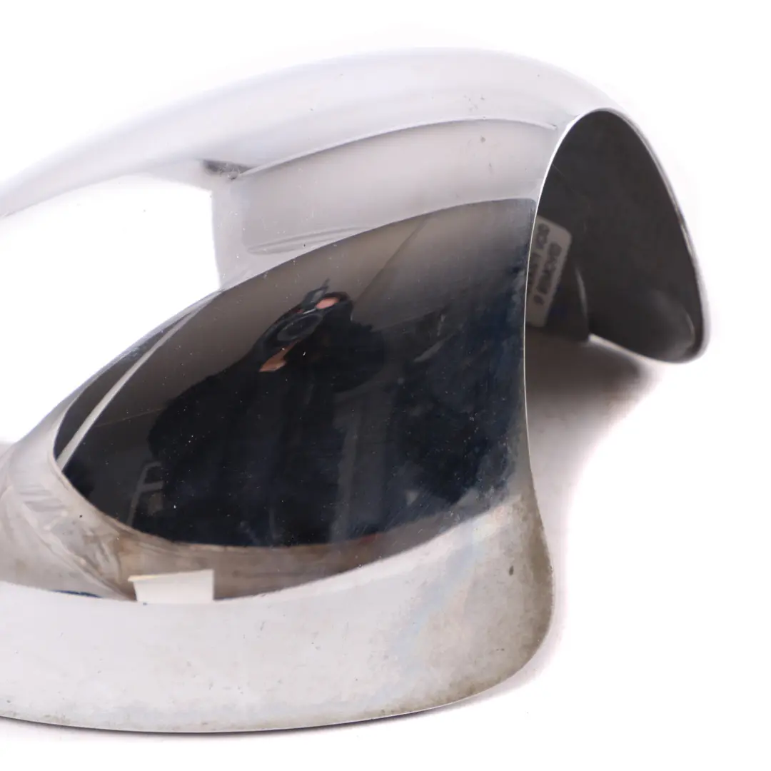 Cap Casing Right O/S Mirror Wing Chrome to Mini Cooper R50 R52 R53 Cover with Part number 7123296 Mini Cooper R50 R52 R53 Cover Cap Casing Right O/S Mirror Wing Chrome - SKU rhd-7123296-CHR - Part number 7123296