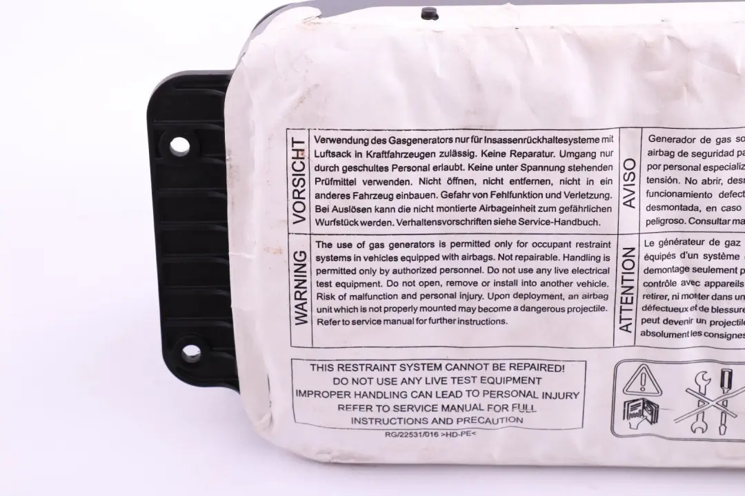 Airbag Module For Front Passenger Side Dashboard to Mini Cooper R50 R52 R53 with Part number 7124306 Mini Cooper R50 R52 R53 Airbag Module For Front Passenger Side Dashboard - SKU rhd-7124306 - Part number 7124306