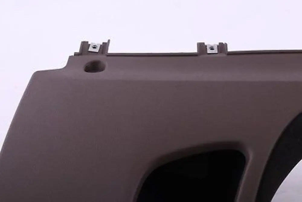 Drivers Lower Dash Trim Panel Bottom Havanna Brown Steering to BMW 1 Series E87 with Part number 7124685 BMW 1 Series E87 Drivers Lower Dash Trim Panel Bottom Havanna Brown Steering - SKU rhd-7124685 - Part number 7124685