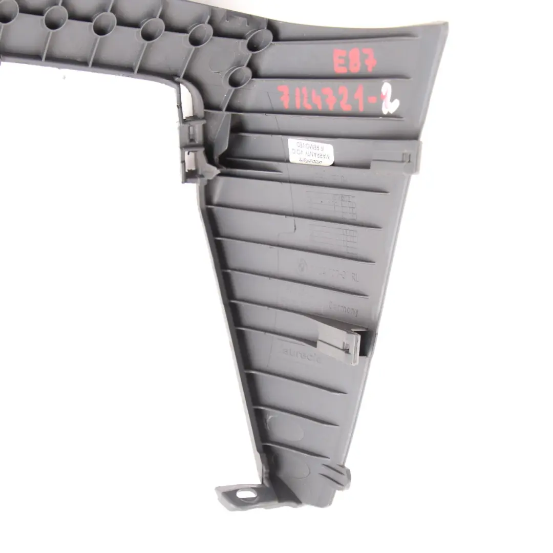 Trim Panel Cover Function Carrier Centre Dash Black 7124707 to BMW E87 with Part number 7124721 BMW E87 Trim Panel Cover Function Carrier Centre Dash Black 7124707 - SKU rhd-7124721-2 - Part number 7124721