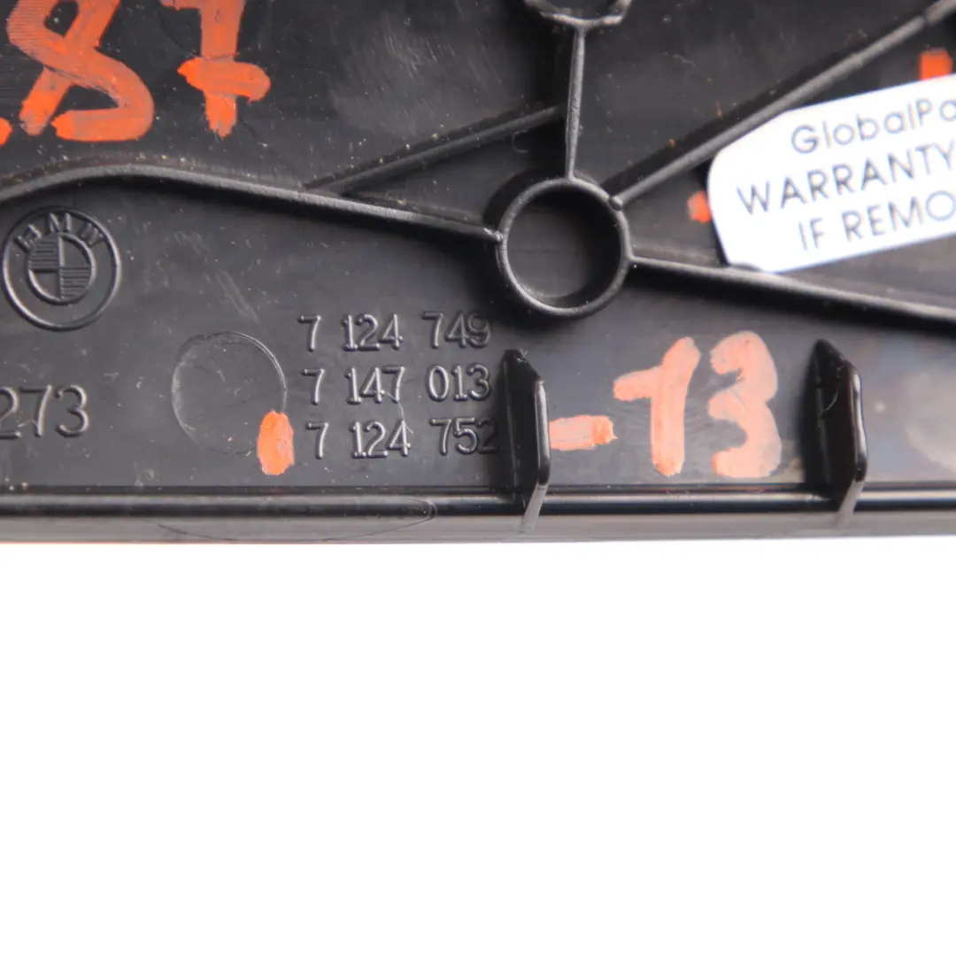 Interior Strip Trim Cover Dashboard Centre Gomera Black to BMW 1 Series E87 with Part number 7124752 BMW 1 Series E87 Interior Strip Trim Cover Dashboard Centre Gomera Black - SKU rhd-7124752-13 - Part number 7124752