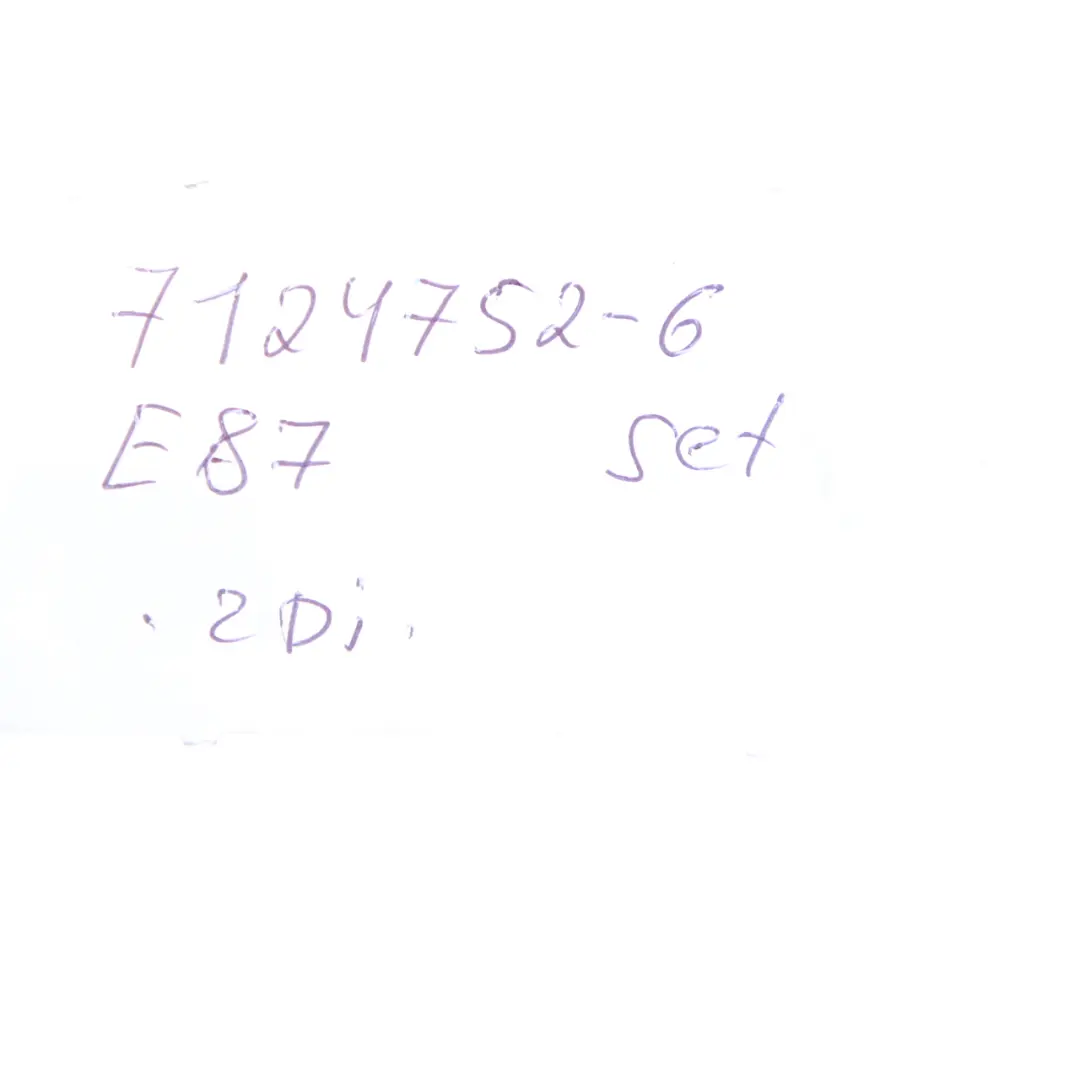 Interior Trim Set Dash Dashboard Cover Strip Carbon Effect Gomera Black to BMW E87 with Part number 7124752 BMW E87 Interior Trim Set Dash Dashboard Cover Strip Carbon Effect Gomera Black - SKU rhd-7124752-6 - Part number 7124752