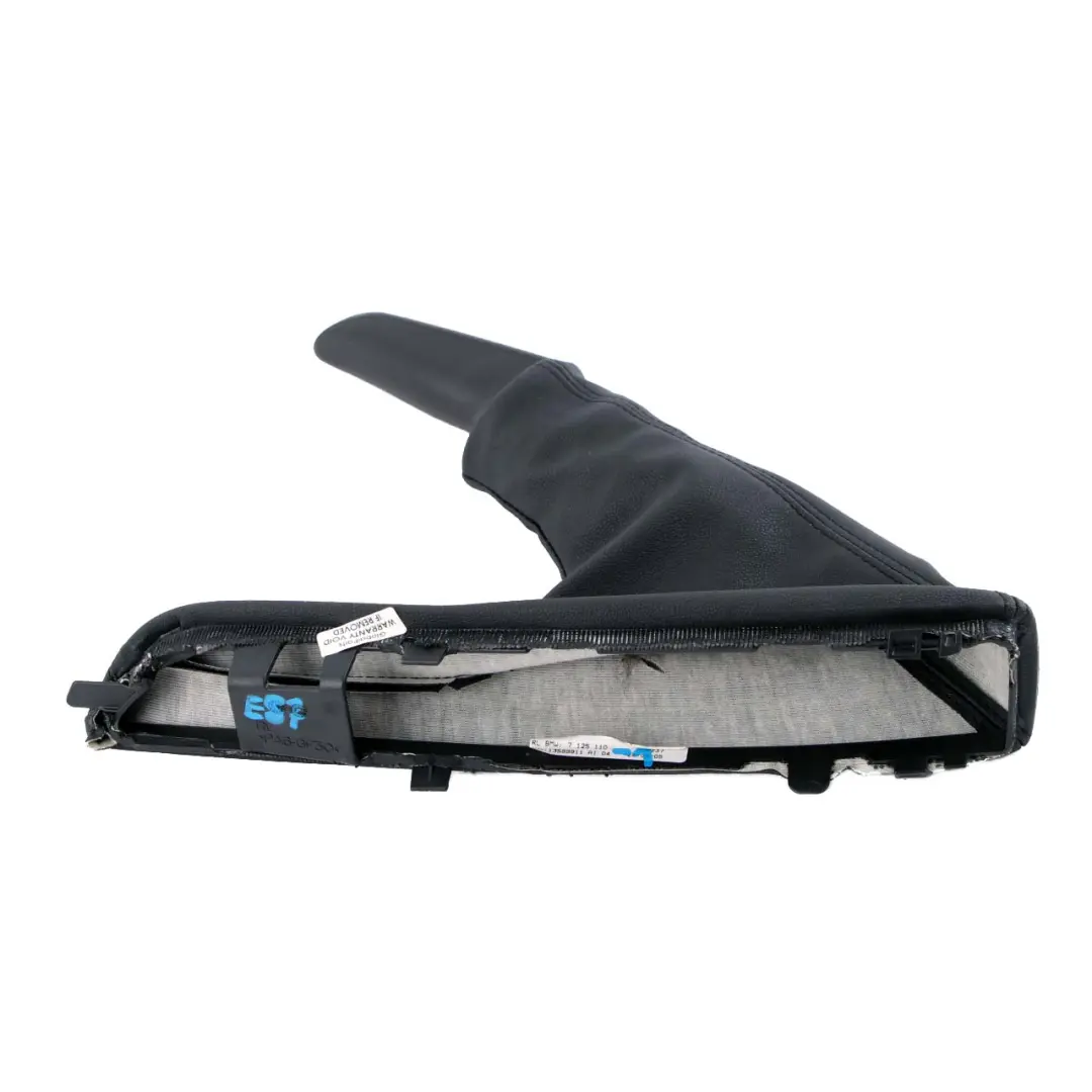 Handbrake Lever Cover Part Gaiter Black 7125110 to BMW 1 Series E82 E87 E88 with Part number 7130844 BMW 1 Series E82 E87 E88 Handbrake Lever Cover Part Gaiter Black 7125110 - SKU rhd-7125110-1 - Part number 7130844