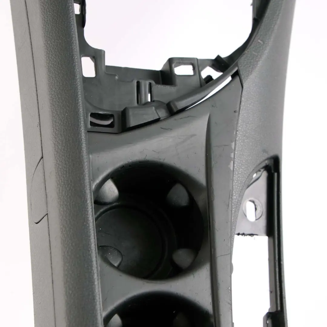 BMW E87 LCI Centre Console With Cup Holder Black E81 E82 - SKU rhd-7125476-13 - Part number 7125476