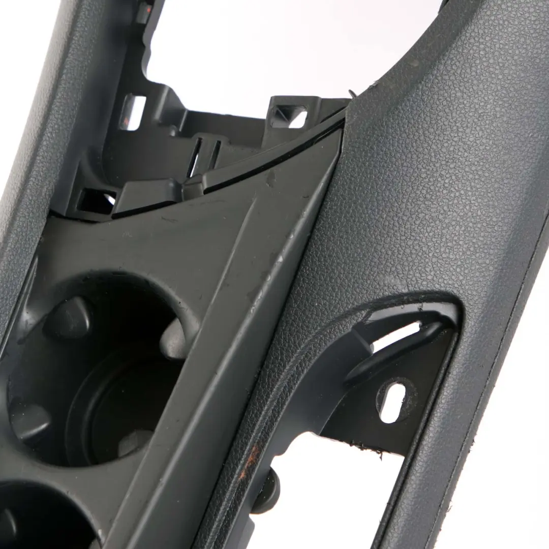 BMW E87 LCI Centre Console With Cup Holder Black E81 E82 - SKU rhd-7125476-13 - Part number 7125476