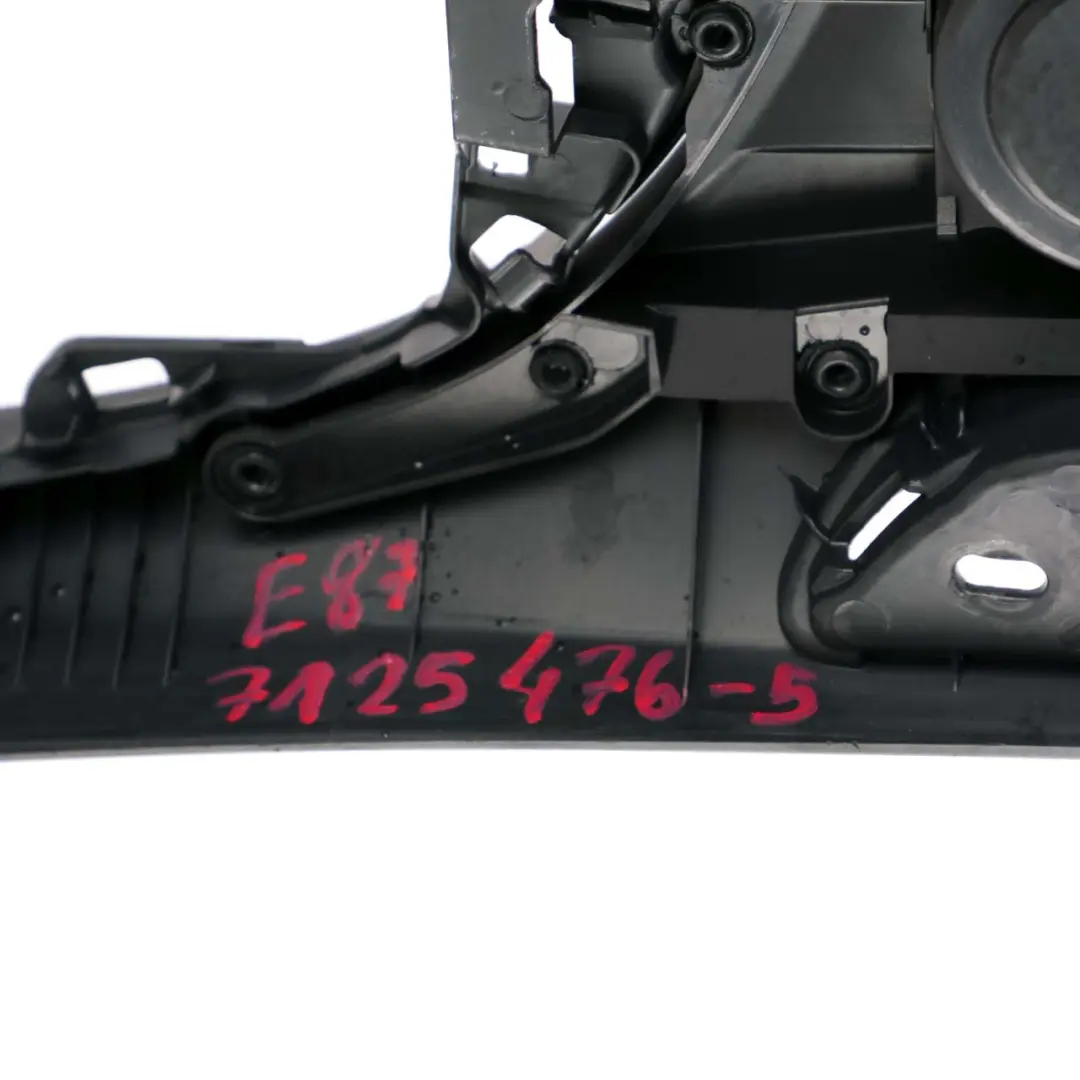 Centre Console With Cup Holder Black to BMW 1 Series 5 E81 E82 E87 LCI E88 with Part number 7125476 BMW 1 Series 5 E81 E82 E87 LCI E88 Centre Console With Cup Holder Black - SKU rhd-7125476-5 - Part number 7125476