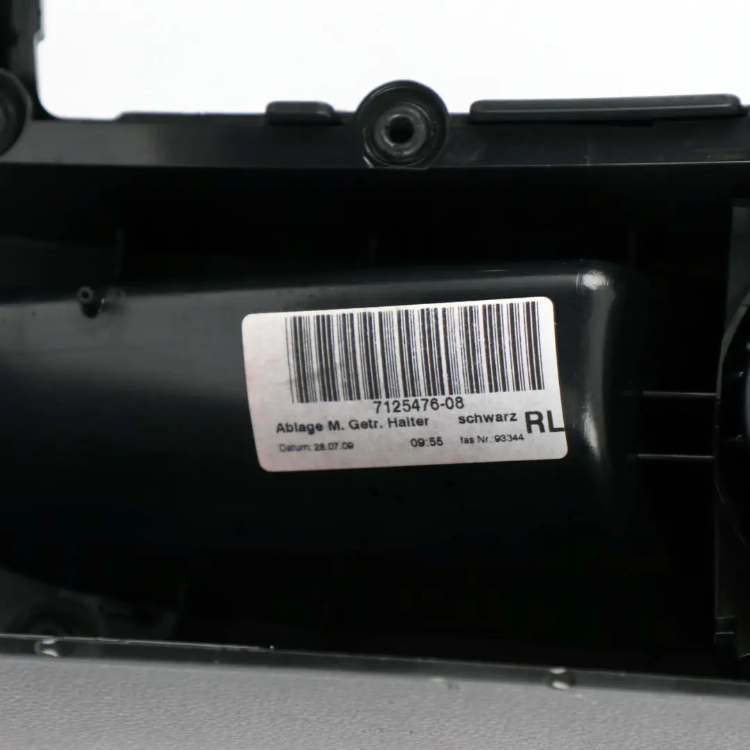 BMW 1 Series 5 E81 E82 E87 LCI E88 Centre Console With Cup Holder Black - SKU rhd-7125476-5 - Part number 7125476