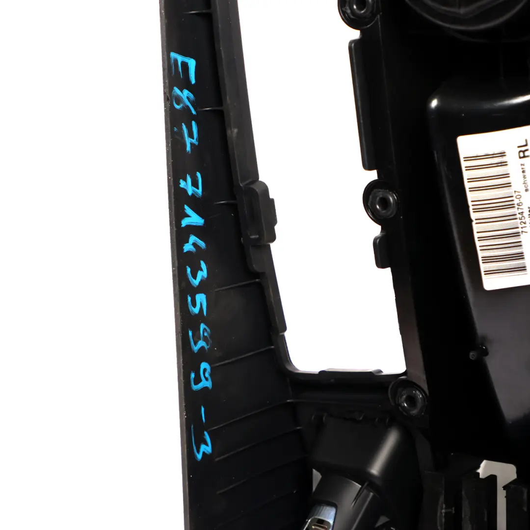 Centre Console Cup Holder Arm Rest Black to BMW 1 E81 E82 E87 LCI E88 7 with Part number 7125476 BMW 1 E81 E82 E87 LCI E88 7 Centre Console Cup Holder Arm Rest Black - SKU rhd-7125476-7 - Part number 7125476