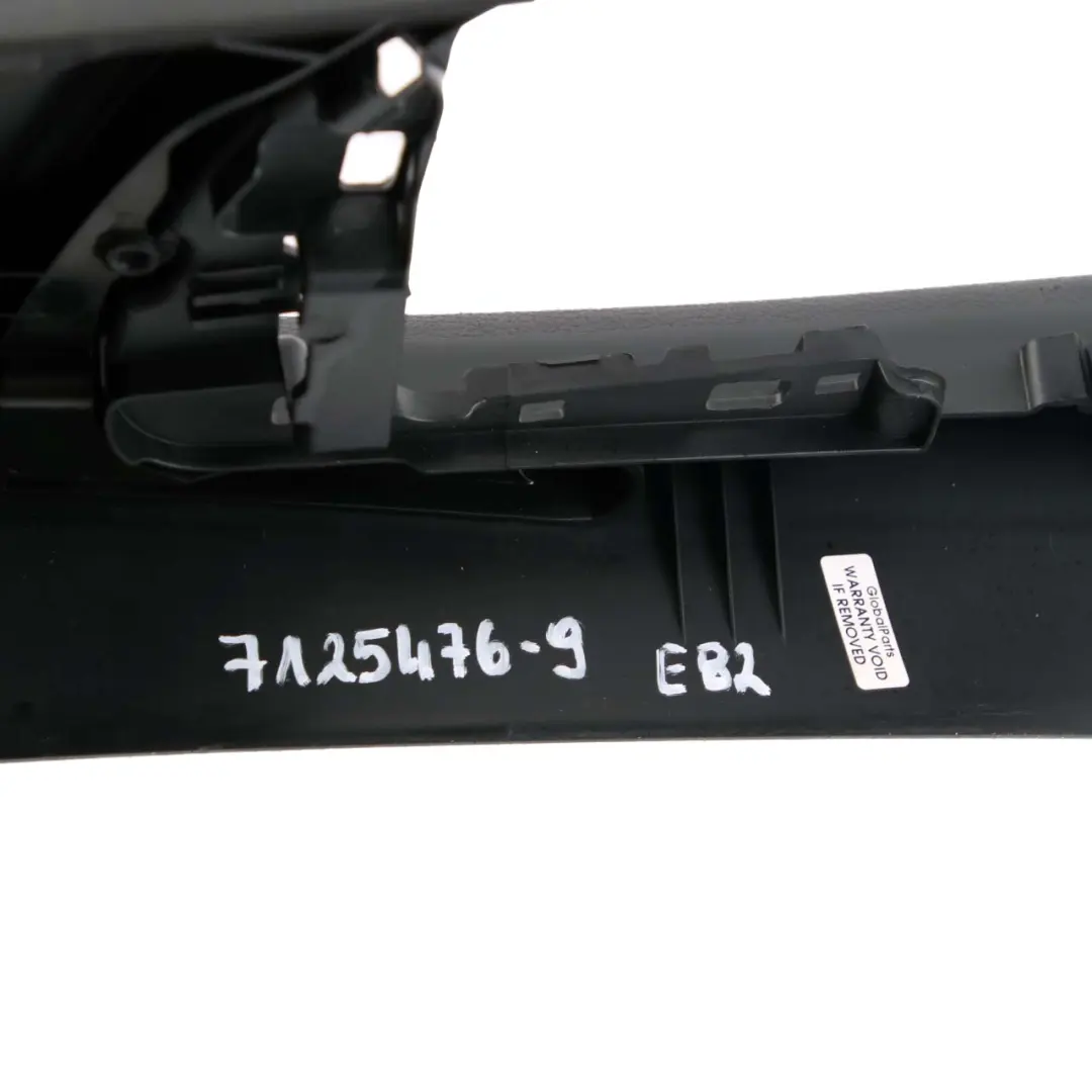 Centre Console With Cup Holder Black to BMW E81 E82 E87 LCI E88 with Part number 7125476 BMW E81 E82 E87 LCI E88 Centre Console With Cup Holder Black - SKU rhd-7125476-9 - Part number 7125476