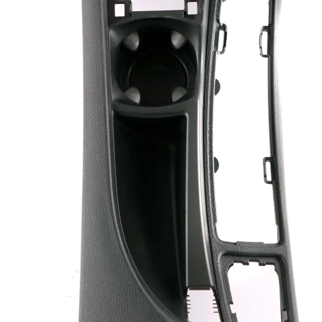 BMW 1 Series 2 E81 E87 LCI Centre Console Cup Holder Sat Nav iDrive Black - SKU rhd-7125527-2 - Part number 7125527