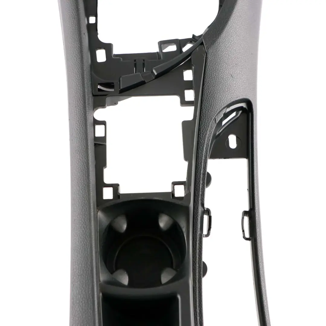 BMW 1 Series 2 E81 E87 LCI Centre Console Cup Holder Sat Nav iDrive Black - SKU rhd-7125527-2 - Part number 7125527