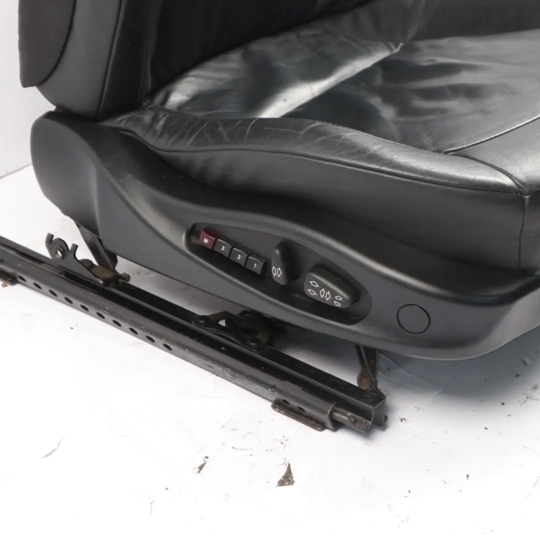 Front Seat BMW Z4 E85 E86 Cabrio Right O/S Heated Black Leather Oregon Memory to with Part number 7126344 Front Seat BMW Z4 E85 E86 Cabrio Right O/S Heated Black Leather Oregon Memory - SKU rhd-7126344-2 - Part number 7126344