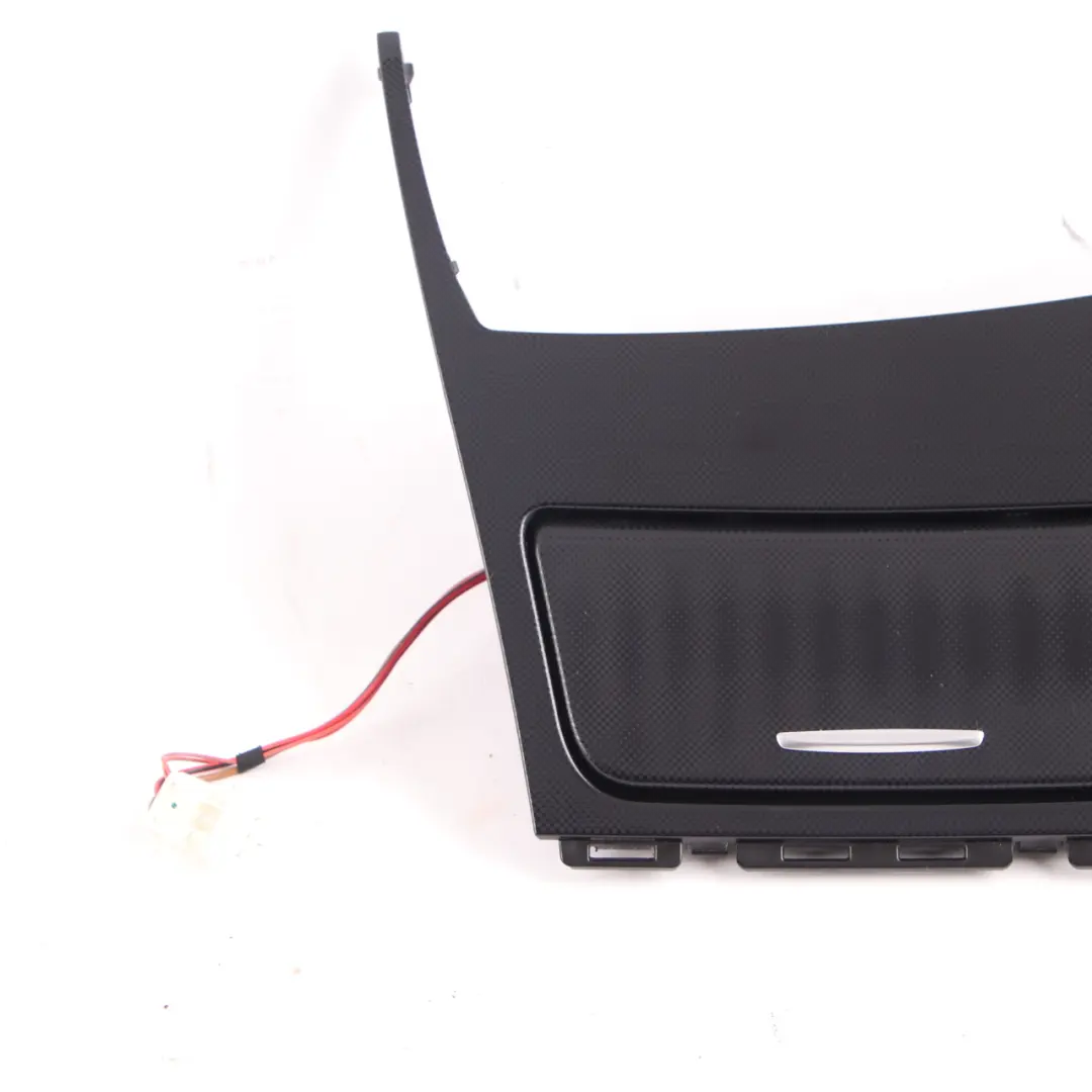 BMW E87 Ashtray Finisher Trim Tray Decor Gomera Black Front - SKU rhd-7127244-1 - Part number 7127244