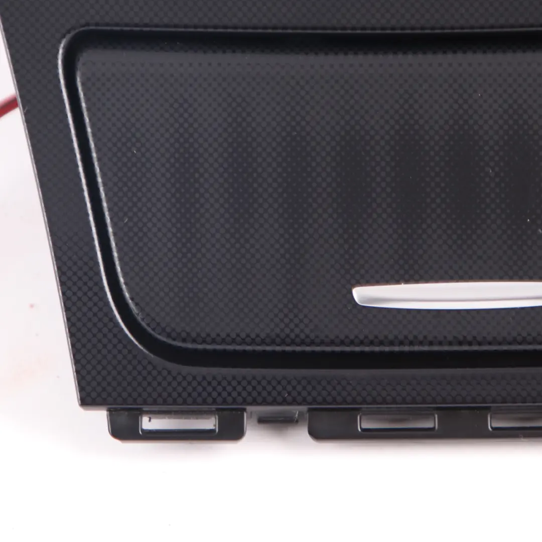 BMW E87 Ashtray Finisher Trim Tray Decor Gomera Black Front - SKU rhd-7127244-1 - Part number 7127244