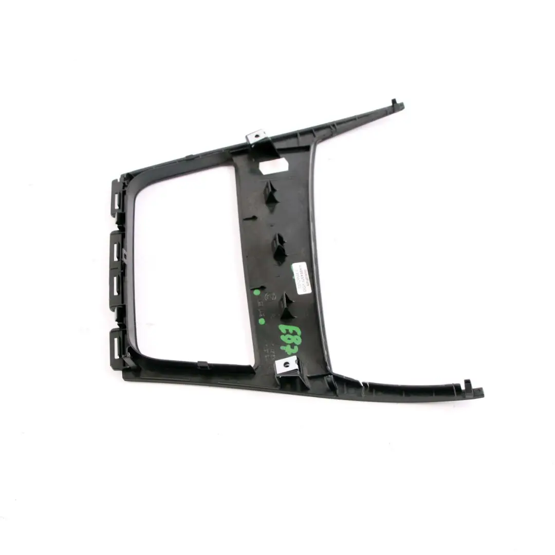 BMW 1 Series 7 E87 Ashtray Finisher Trim Tray Decor Gomera Black Front - SKU rhd-7127244-7 - Part number 7127244