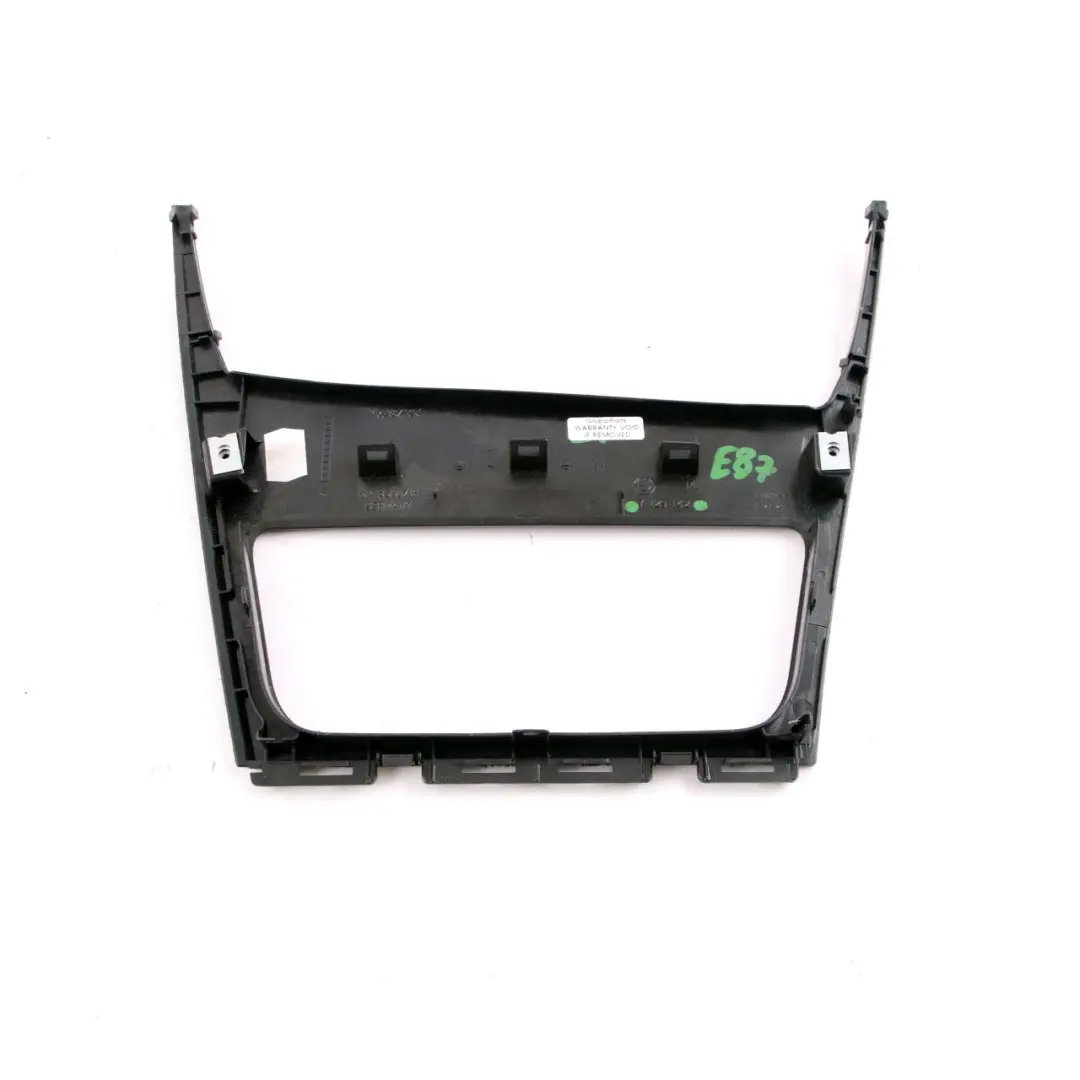 BMW 1 Series 7 E87 Ashtray Finisher Trim Tray Decor Gomera Black Front - SKU rhd-7127244-7 - Part number 7127244