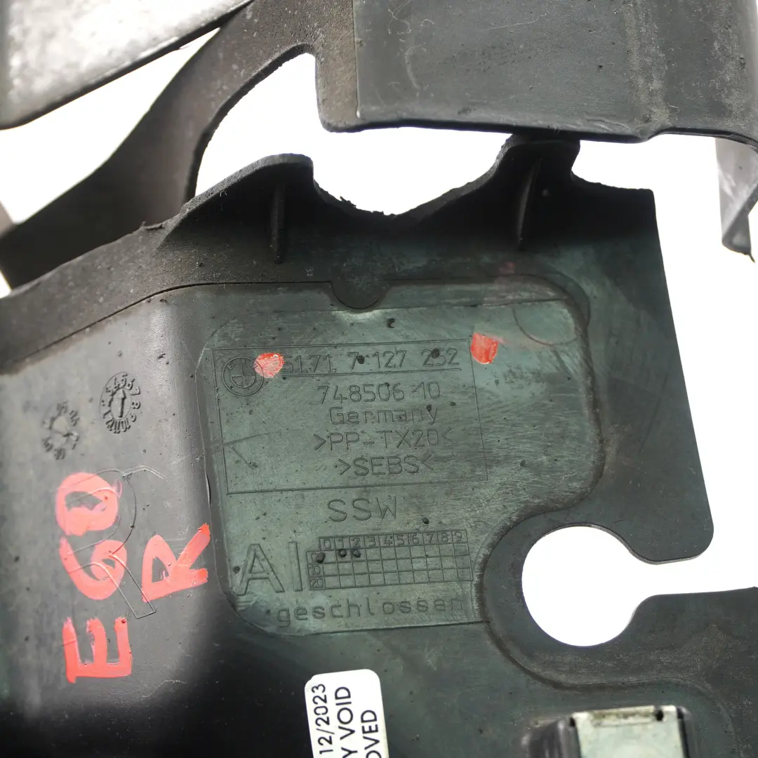 BMW E60 E61 E63 E64 Rechts Lenkgetriebe Abdeckung M57N Diesel - SKU rhd-7127252 - Teilenummer 7127252