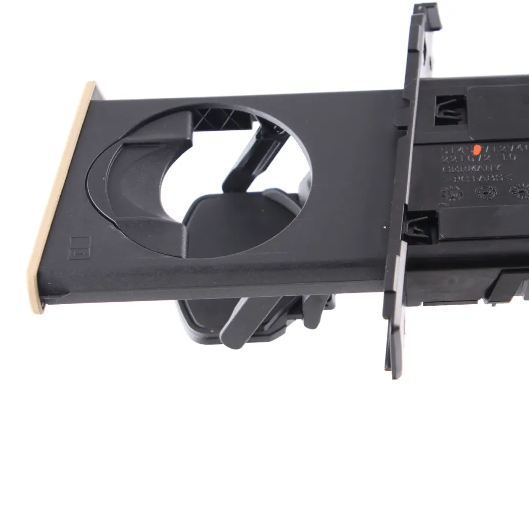 Passenger's Cup Drink Holder Left N/S Beige to BMW 3 Series 6 E90 E91 E92 E93 LCI with Part number 7127463 BMW 3 Series 6 E90 E91 E92 E93 LCI Passenger's Cup Drink Holder Left N/S Beige - SKU rhd-7127463-6 - Part number 7127463