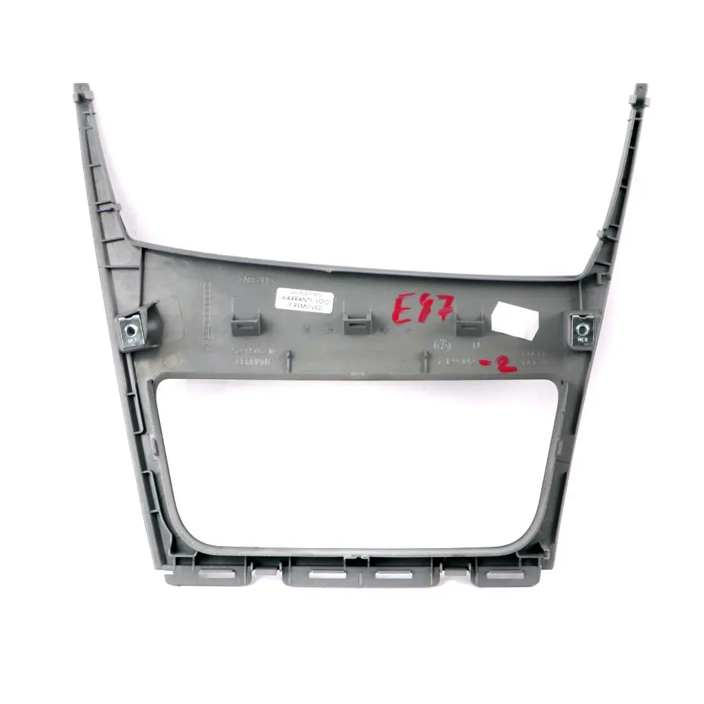 Frame Ashtray Finisher Tray Decor Front Silver 7078571 to BMW 1 Series E81 E87 with Part number 7129142 BMW 1 Series E81 E87 Frame Ashtray Finisher Tray Decor Front Silver 7078571 - SKU rhd-7129142-2 - Part number 7129142