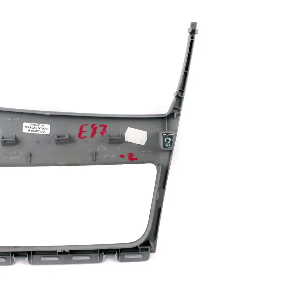 BMW 1 Series E81 E87 Frame Ashtray Finisher Tray Decor Front Silver 7078571 - SKU rhd-7129142-2 - Part number 7129142