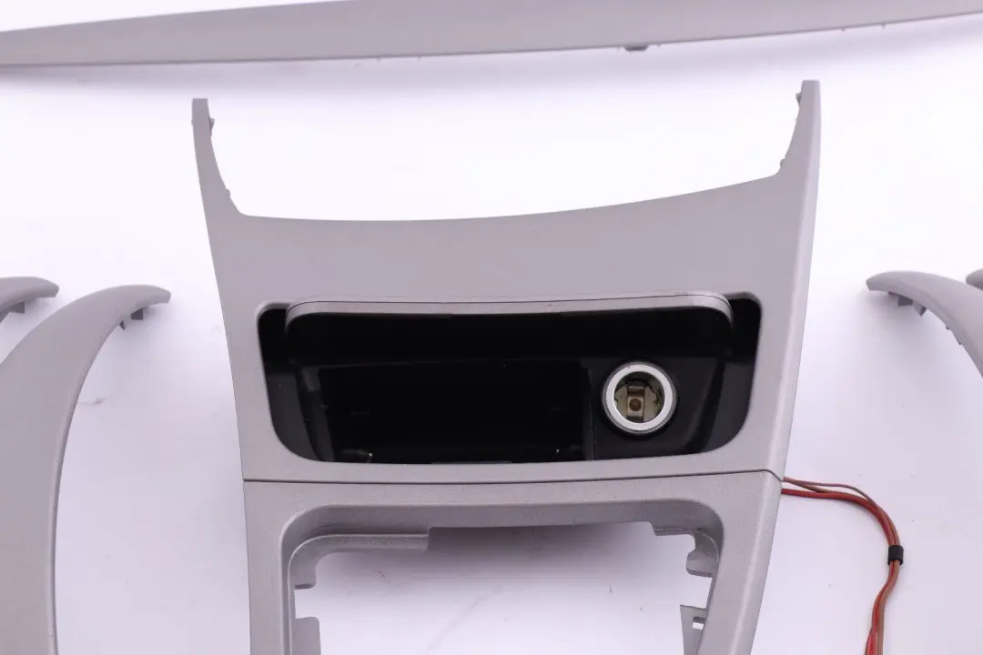 BMW 1 Series 10 E87 Ascher Interior Trim Set Dash Dashboard Titan Silver Matt - SKU rhd-7129144-10 - Part number 7146674