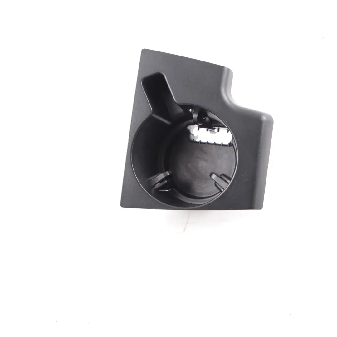 Holder BMW E63 E64 Drink Holder Centre Console Rear Black to Cup with Part number 7129347 Cup Holder BMW E63 E64 Drink Holder Centre Console Rear Black - SKU rhd-7129347 - Part number 7129347