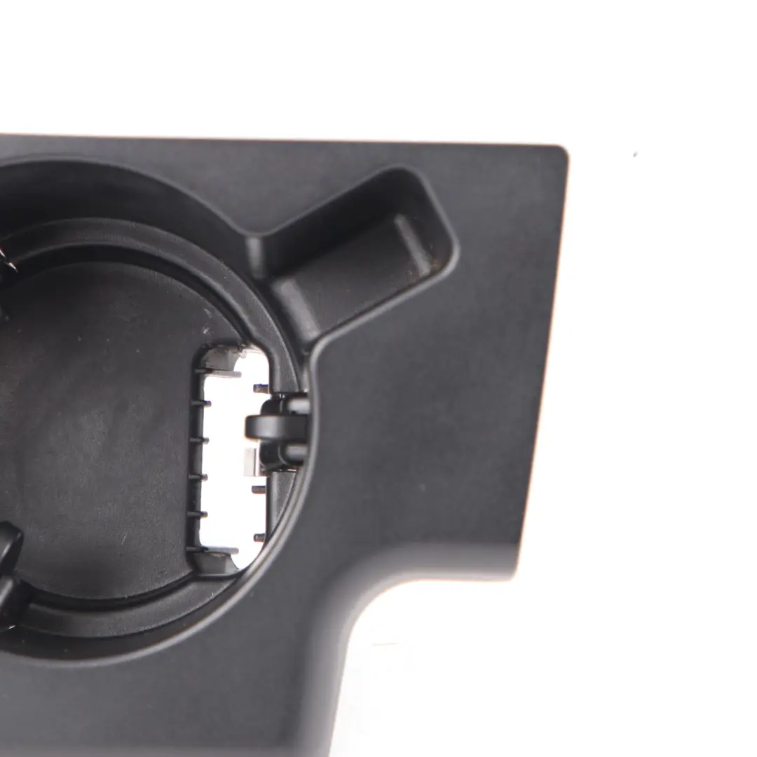 Holder BMW E63 E64 Drink Holder Centre Console Rear Black to Cup with Part number 7129347 Cup Holder BMW E63 E64 Drink Holder Centre Console Rear Black - SKU rhd-7129347 - Part number 7129347