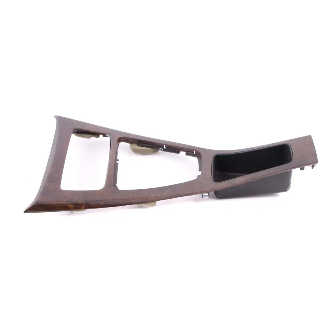 Centre Console Decor Cover Ashtray Wood Burr Walnut to BMW E90 E91 with Part number 7129549 BMW E90 E91 Centre Console Decor Cover Ashtray Wood Burr Walnut - SKU rhd-7129549-5 - Part number 7129549