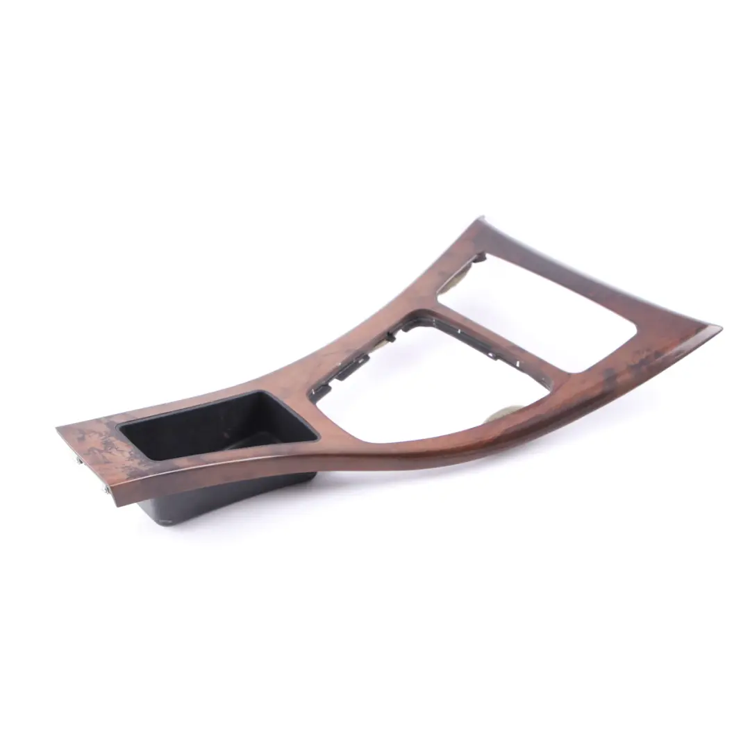 Centre Console Decor Cover Ashtray Trim Wood Burr Walnut to BMW E90 E91 with Part number 7129550 BMW E90 E91 Centre Console Decor Cover Ashtray Trim Wood Burr Walnut - SKU rhd-7129550 - Part number 7129550