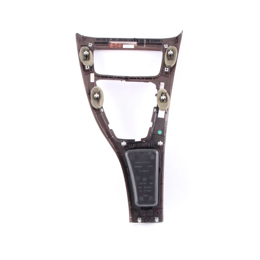 BMW E90 E91 Centre Console Decor Cover Ashtray Trim Wood Burr Walnut - SKU rhd-7129550 - Part number 7129550