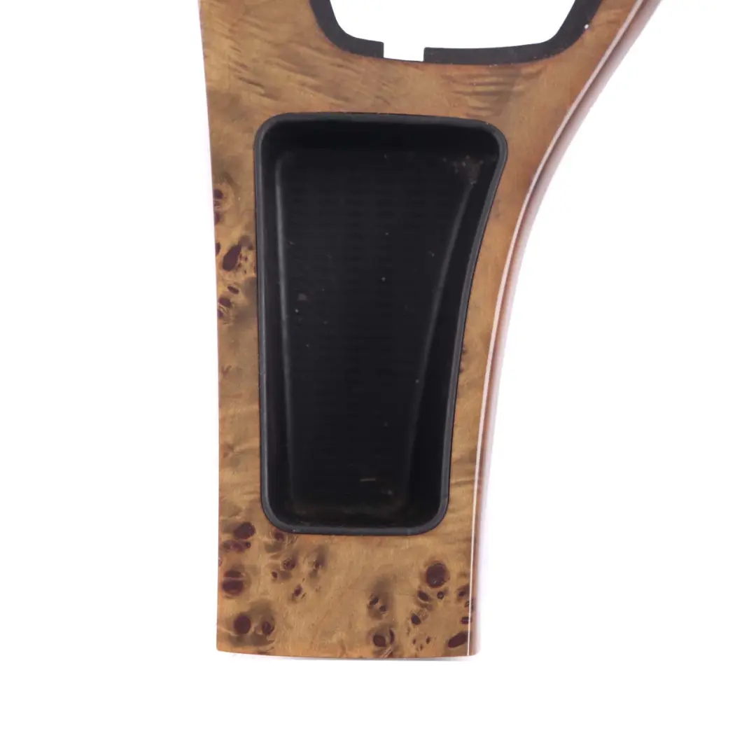 Centre Console Ashtray BMW E90 E91 Decor Cover Ash Tray Wood Poplar Woodgrain to with Part number 7129549 Centre Console Ashtray BMW E90 E91 Decor Cover Ash Tray Wood Poplar Woodgrain - SKU rhd-7129554 - Part number 7129549