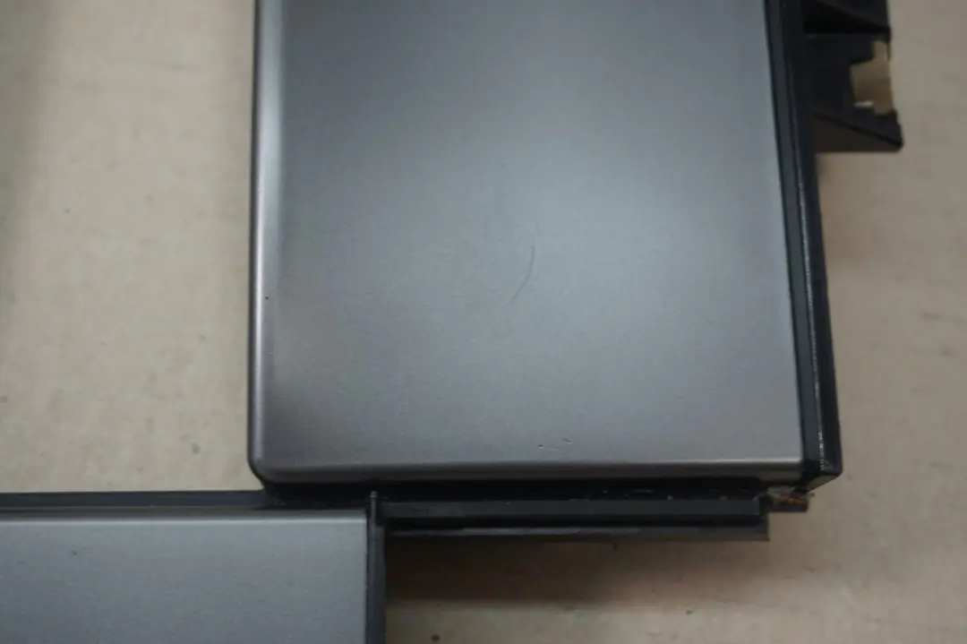 BMW 5 Series E60 E61 Decor Panel Centre Console Cover Titan II Dunkel 7129645 - SKU rhd-7130177 - Part number 7130177