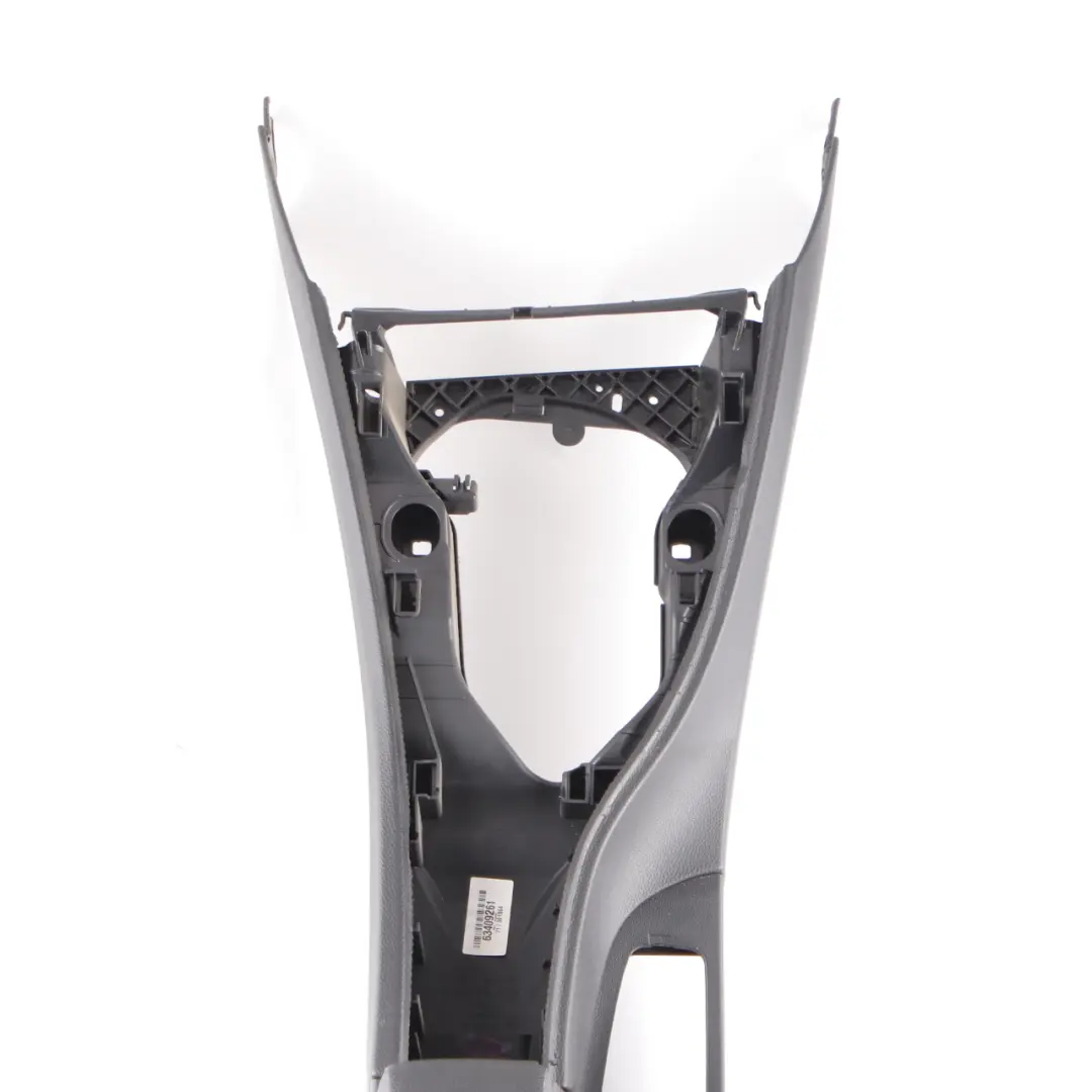 BMW E90 E91 E92 E93 Black Centre Console Leather Armrest - SKU rhd-7130692-3 - Part number 7130692